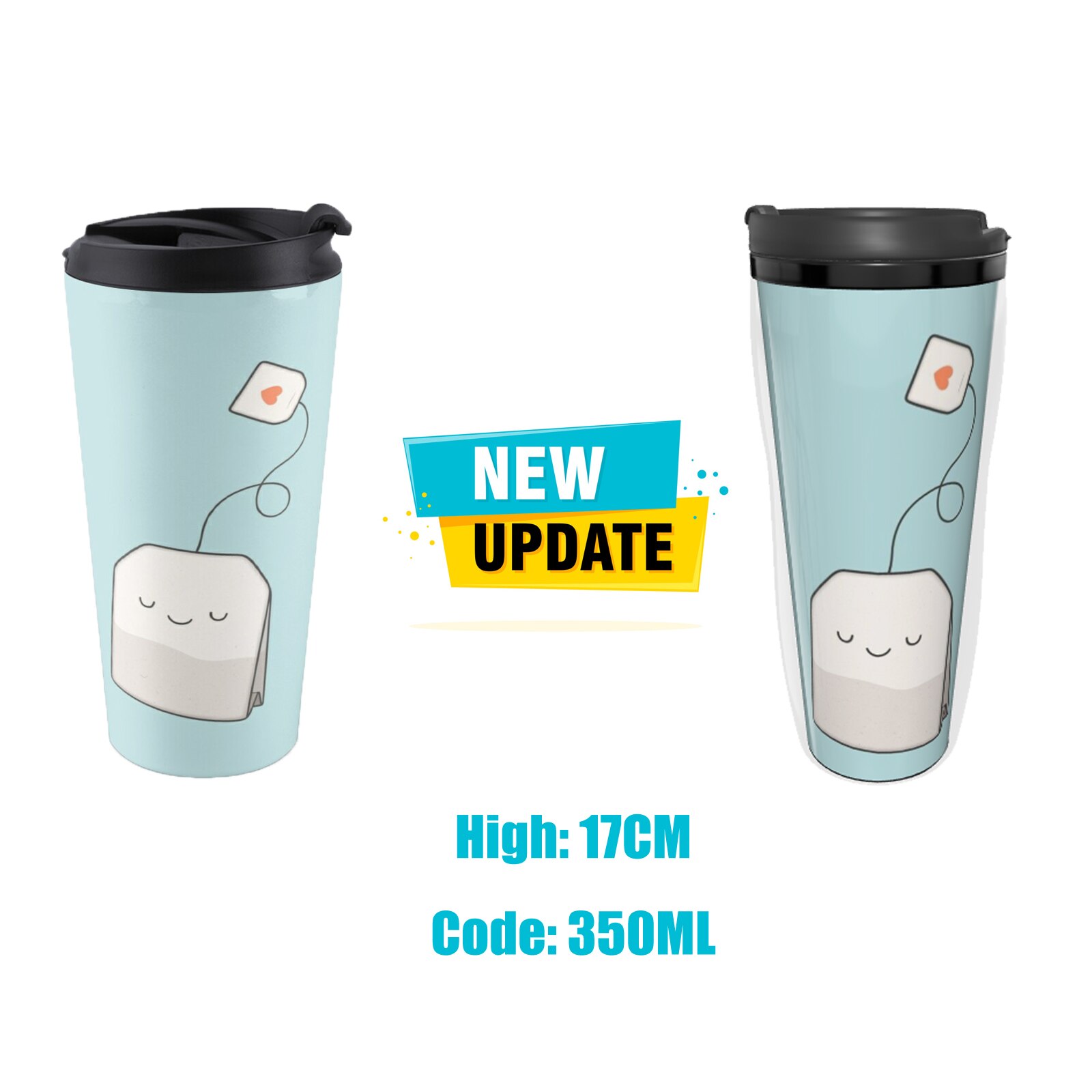 Litany against fear Travel Coffee Mug Breakfast Cups Coffee Travel Mug