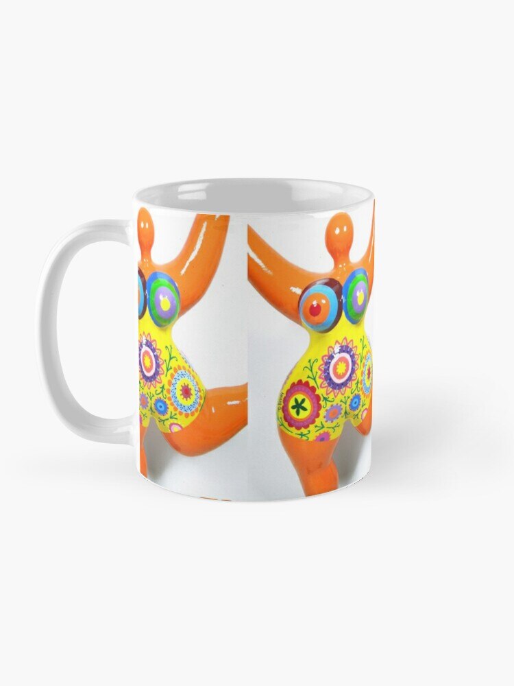 Orange Nana Biriney - tribute to Niki de Saint Phalle Coffee Mug Christmas Cups Cups For Coffee And Tea