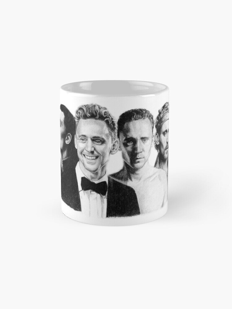 The Many Faces of Tom Hiddleston Coffee Mug Original Christmas Gift