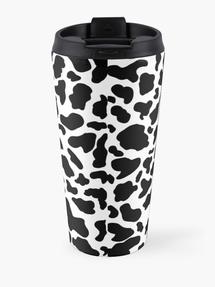 Cow Print Travel Coffee Mug Coffee Cups