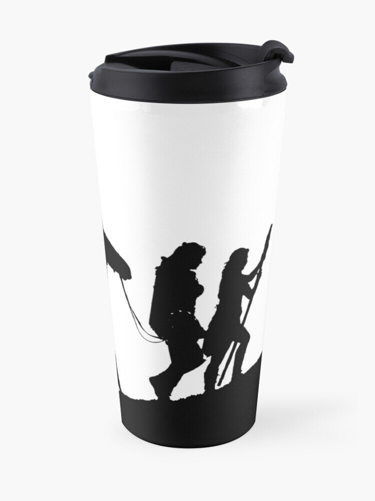 xena gabrielle and argo warrior princess Travel Coffee Mug Cup Coffee Espresso Coffee Cup