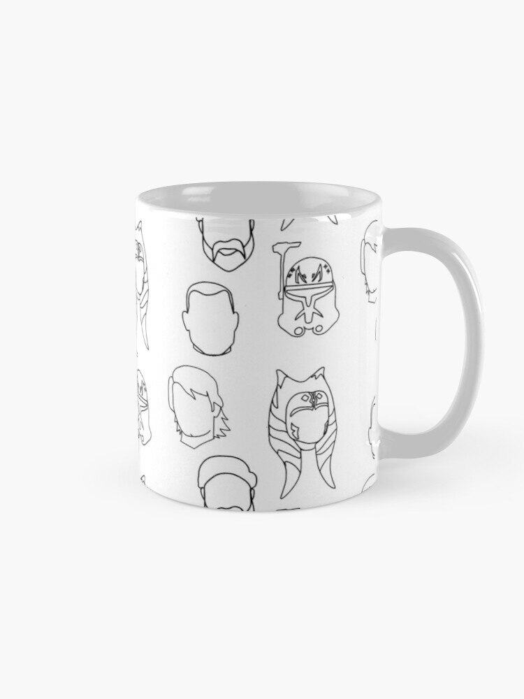 the squad line art pack Coffee Mug Original Stanley Cups