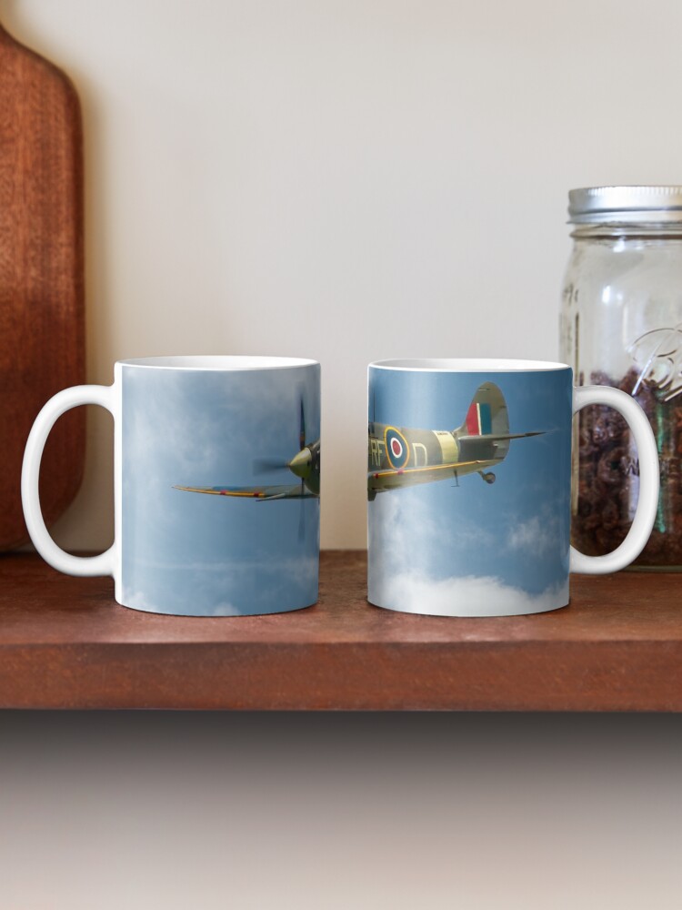 Spitfire in The Clouds Coffee Mug Travel Cup Christmas Cups 2022