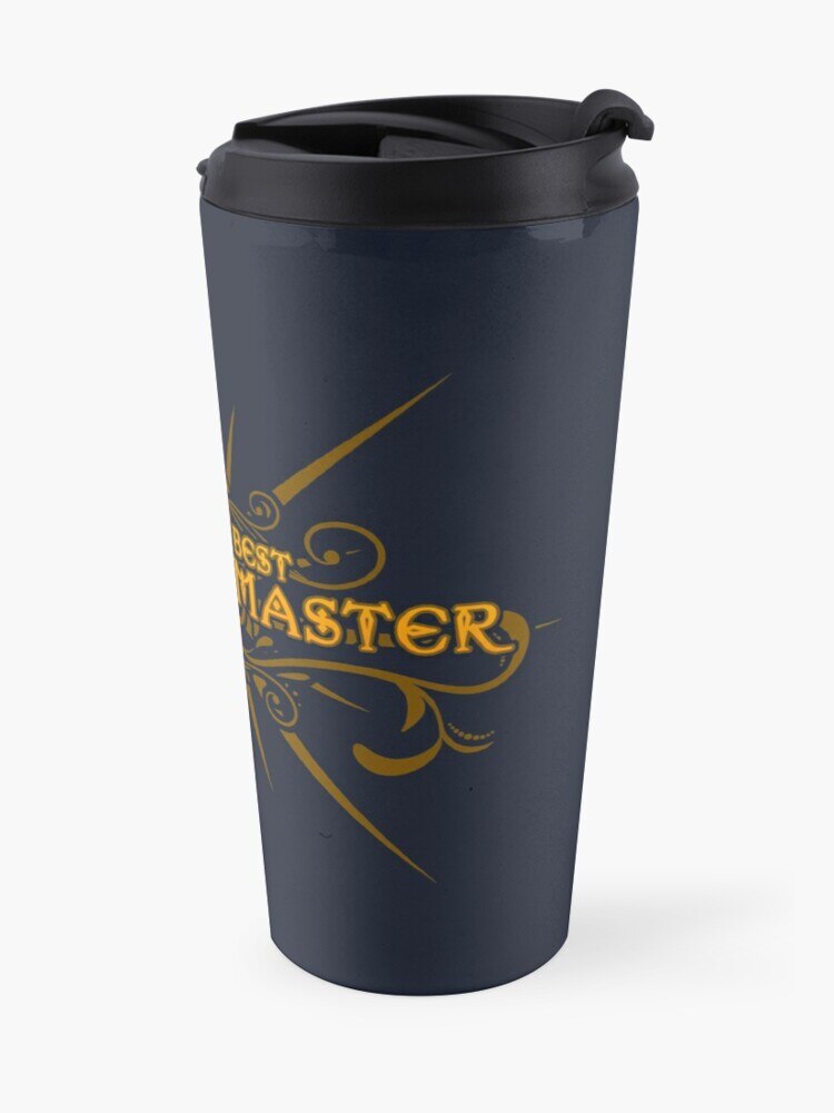 DND - World's Best Dungeon Master Travel Coffee Mug Coffee Goods