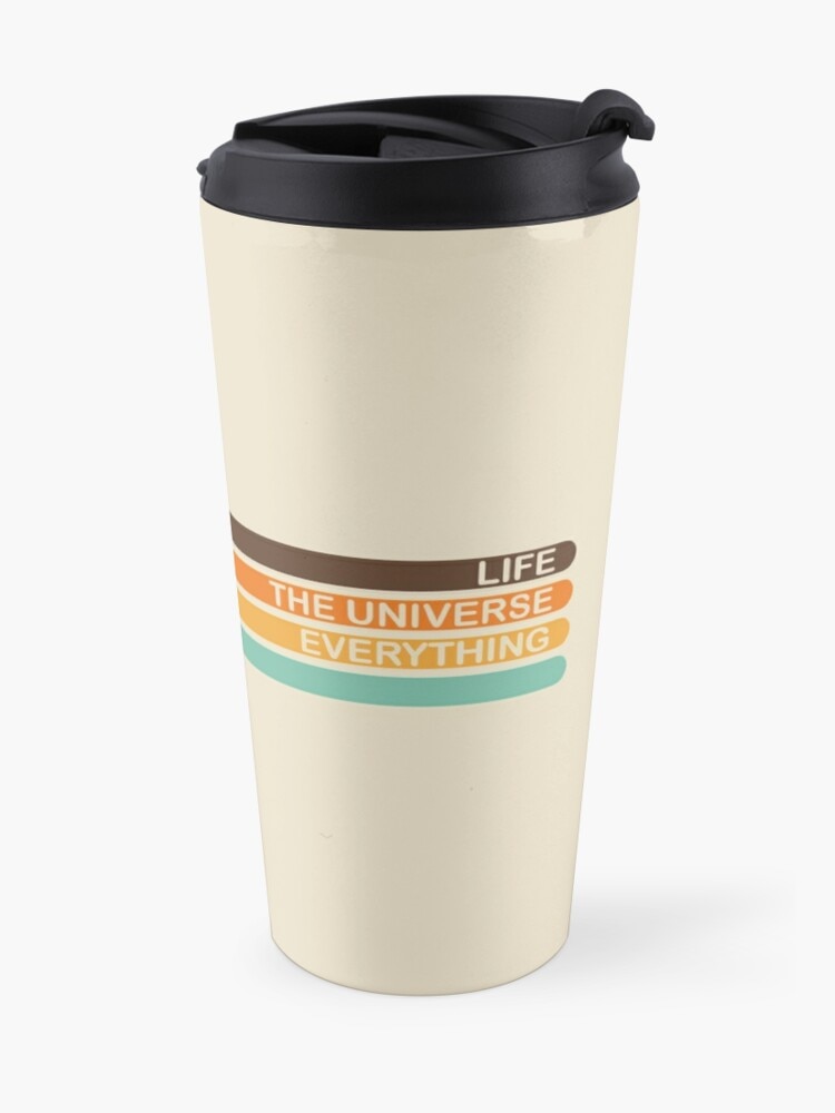 The Meaning of Life Travel Coffee Mug Christmas Cups Espresso Coffee Cups